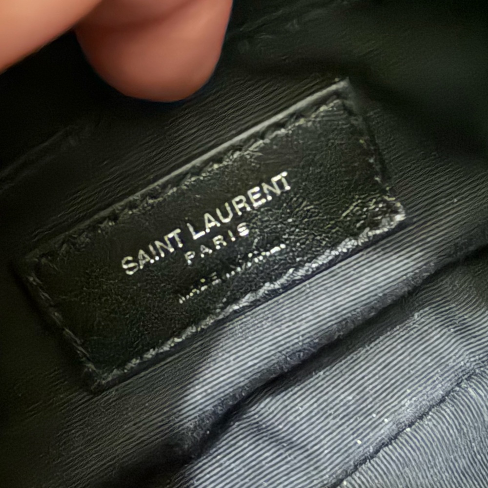 Saint Laurent YSL Silver Fanny pack - Picture 4 of 9